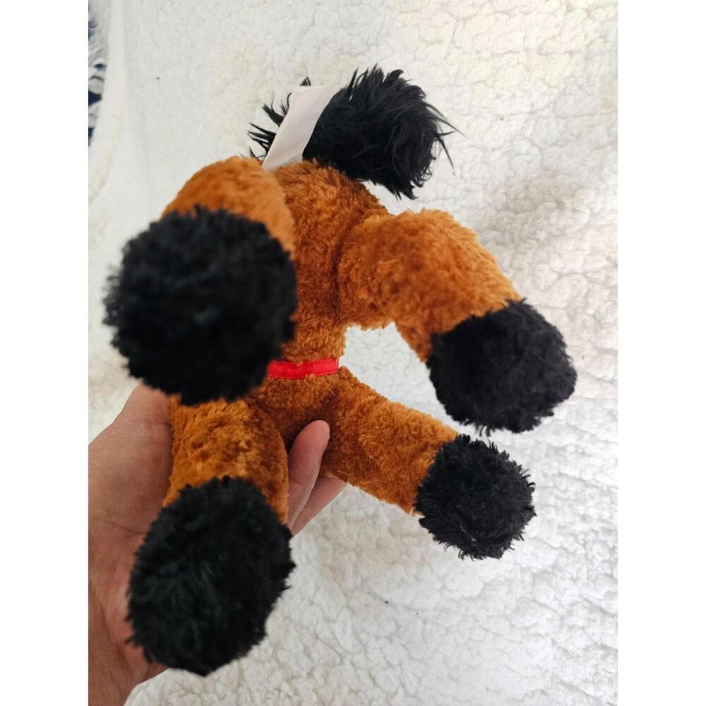 2003 Breyer Race Horse Seabiscuit #2 Plush Stuffed Animal Toy Brown 9" Movie - Picture 8 of 11